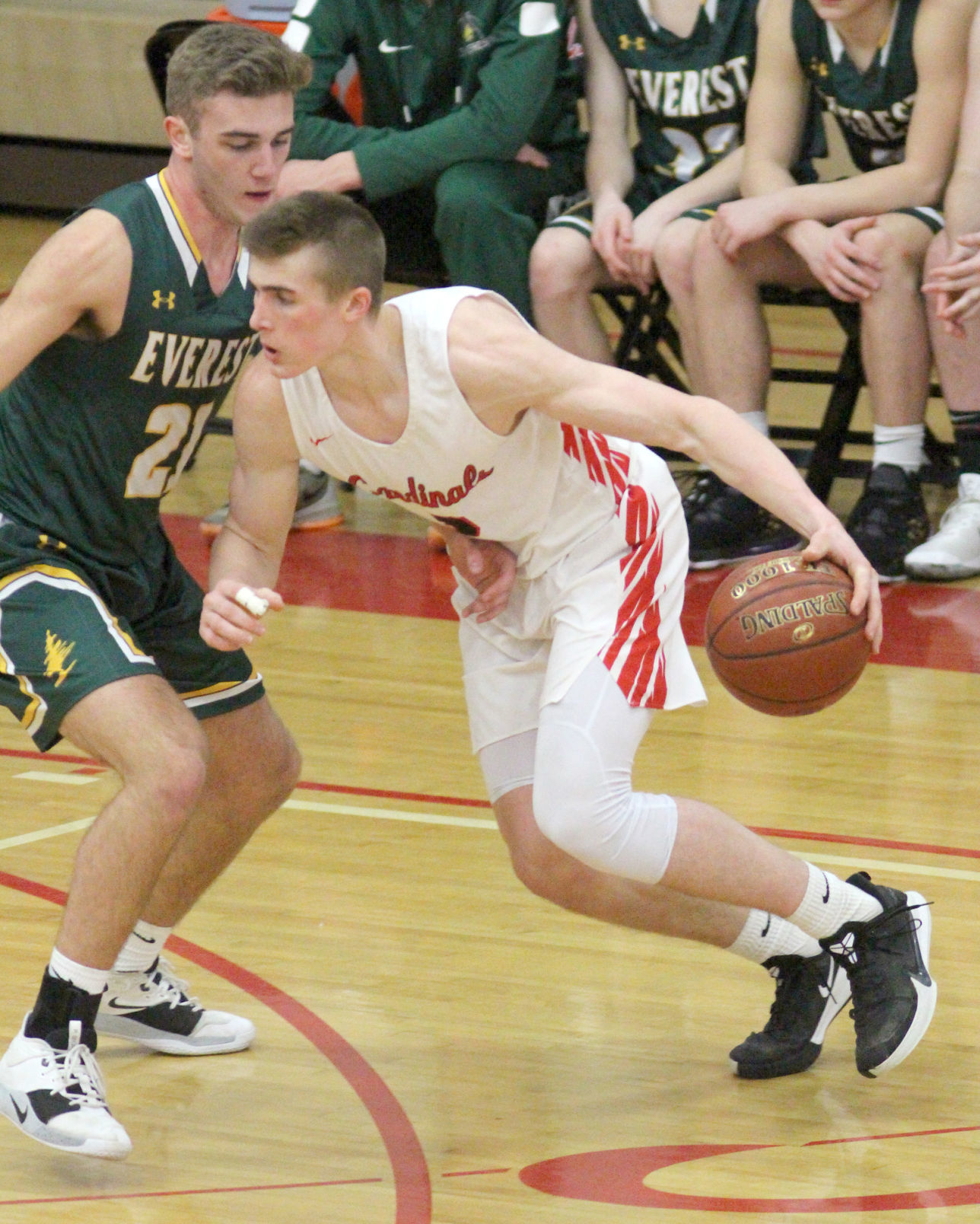 D.C. Everest at Chi-Hi boys basketball 2-11-20